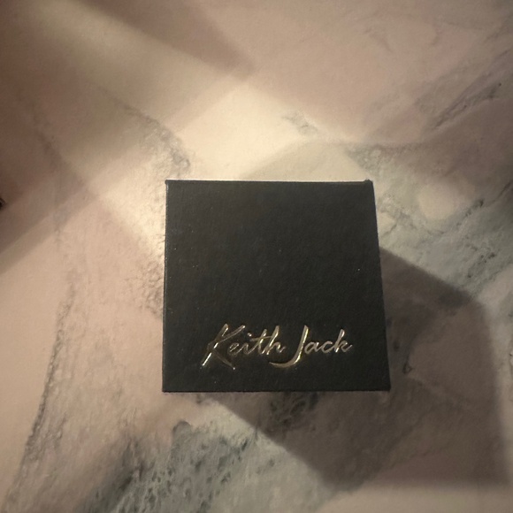 Keith Jack S/sil Oxidized + 10k Yellow Viking Rune Ring "Love conquers all; let - Picture 5 of 5